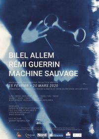 Exposition collective Bilel Allem,Rémi Guerrin,Machine Sauvage. Du 14 février au 20 mars 2020 à Maubeuge. Nord.  18H30